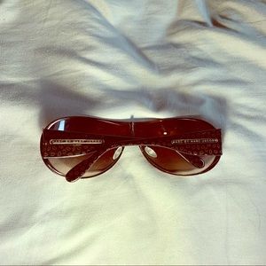 Marc Jacobs sunglasses Sheilds leopard print